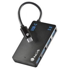 NGS Wonder 4 Hub 4 puertos usb-c