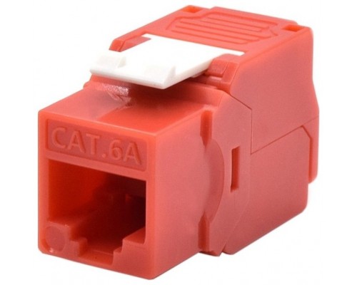 WP Keystone Cat. 6a UTP RJ45/Hembra  Rojo