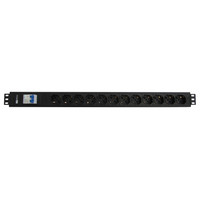 Regleta rack wp 1u 12 enchufes-7MR Regleta rack wp 1u 12 enchufes