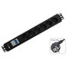 Regleta rack wp 1u 12 enchufes-MR7 Regleta rack wp 1u 12 enchufes