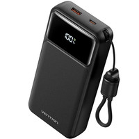 POWER BANK 20000mAh 22.5W + CABLE USB-C NEGRO VENTION