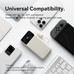 POWER BANK 20000mAh 22.5W + CABLE USB-C NEGRO VENTION