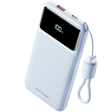 POWER BANK 10000mAh 22.5W + CABLE USB-C BLANCO VENTION-AA9 POWER BANK 10000mAh 22.5W + CABLE USB-C BLANCO VENTION