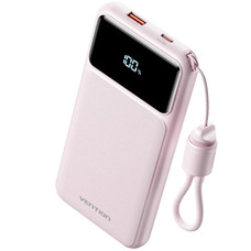 POWER BANK 10000mAh 22.5W + CABLE USB-C ROSA VENTION-AA9 POWER BANK 10000mAh 22.5W + CABLE USB-C ROSA VENTION