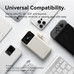 POWER BANK 10000mAh 22.5W + CABLE USB-C ROSA VENTION-AA9 POWER BANK 10000mAh 22.5W + CABLE USB-C ROSA VENTION