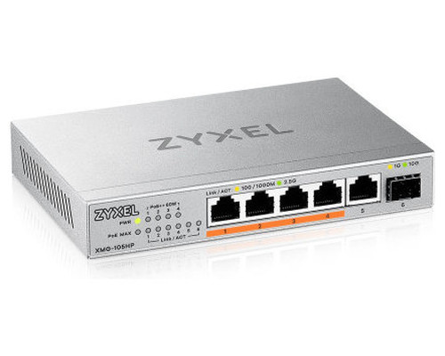Switch 6 puertos zyxel xmg - 105hp - eu0101f