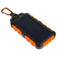 POWER BANK DE ENERGIA SOLAR XR-104 10000mAh NEGRO/NARANJA XTORM