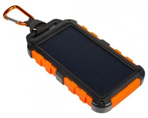 POWER BANK DE ENERGIA SOLAR XR-104 10000mAh NEGRO/NARANJA XTORM