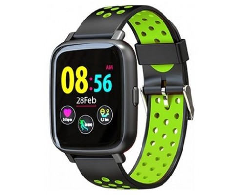 SMARTWATCH SPORT XS35 NEGRO/VERDE BILLOW