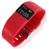 PULSERA SMART ROJO + PULSOMETRO BILLOW