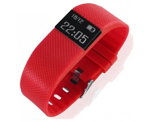 PULSERA SMART ROJO + PULSOMETRO BILLOW