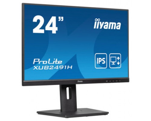 MONITOR LED 24" IIYAMA XUB2491H-B1 FULLHD IPS 100HZ HDMI DP REGULABLE