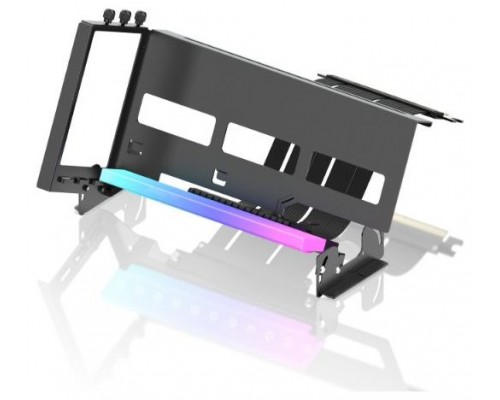 SOPORTE TARJETA GRAFICA VERTICAL PCIe 4.0 RGB NEGRO