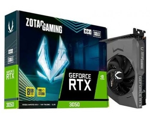 TARJETA GRAFICA ZOTAC RTX 3050 GAMING FORCE ECO SOLO 8GB GDDR6