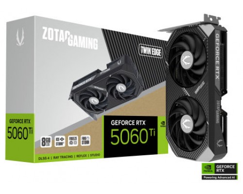 TARJETA GRAFICA ZOTAC RTX 5060 TI TWIN EDGE 8GB