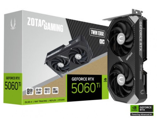 TARJETA GRAFICA ZOTAC RTX 5060 TI TWIN EDGE OC 8GB