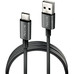 CABLE USB-A A USB-C ZYRO 15W 1 M NEGRO NGS