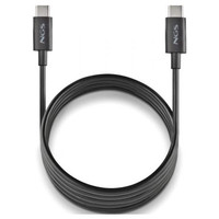 CABLE USB-C A USB-C ZYRO 60W 1 M NEGRO NGS-1AA CABLE USB-C A USB-C ZYRO 60W 1 M NEGRO NGS